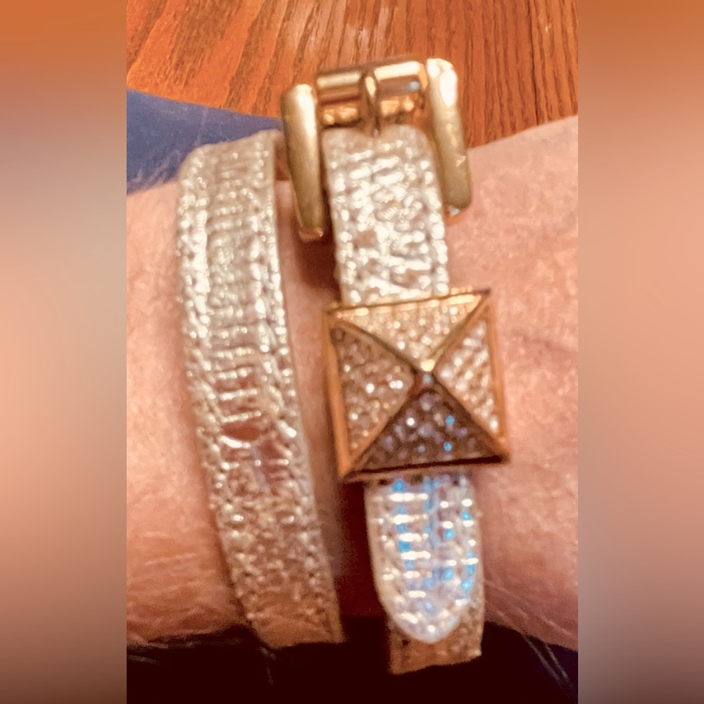Wrap around wrist bracelet.